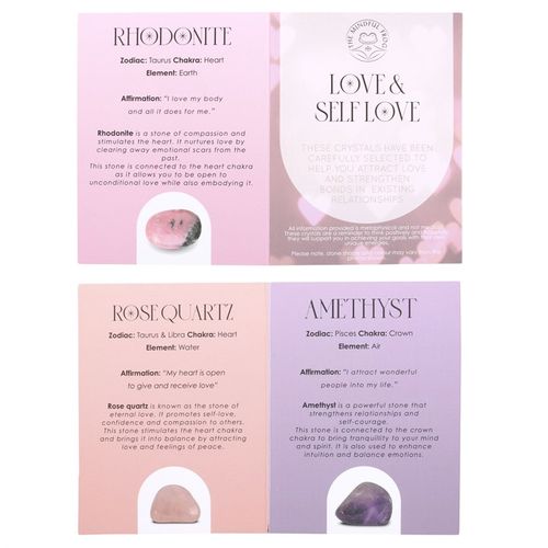 Love & Self Love Healing Crystal Set 🇬🇧