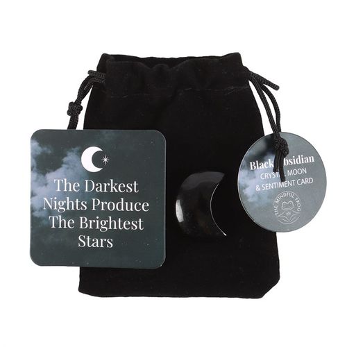 The Darkest Nights Black Obsidian Moon in a Bag 🇬🇧