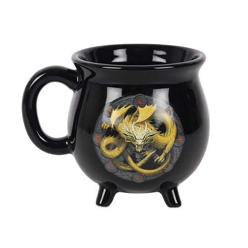 Imbolc Colour Changing Cauldron Mug by Anne Stokes 🇬🇧