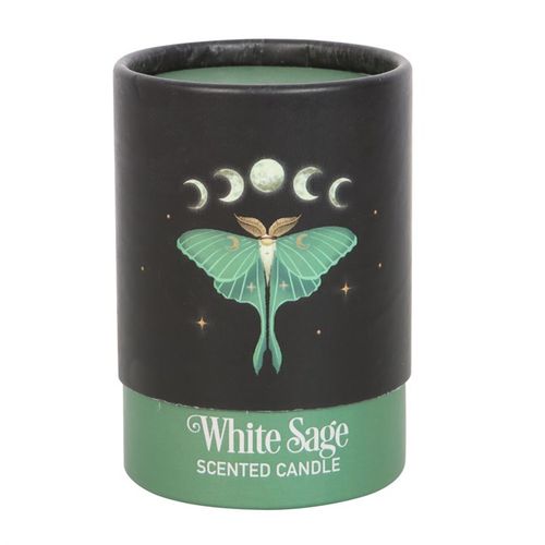Luna Moth White Sage Candle 🇬🇧