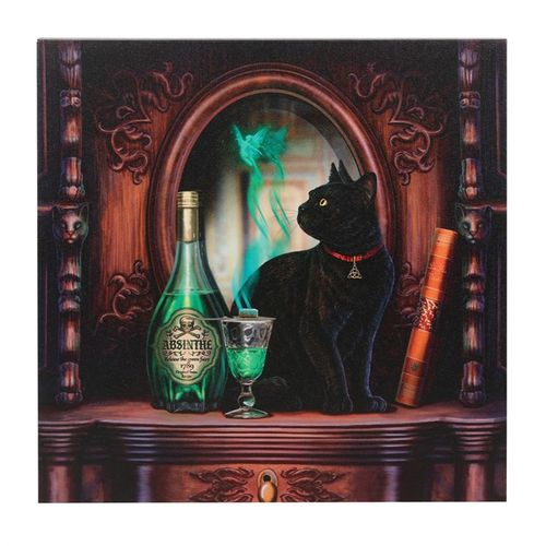 Absinthe Light Up Canvas Plaque by Lisa Parker 🇬🇧