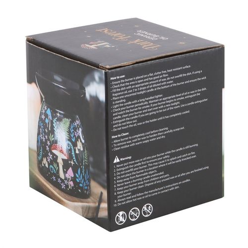 Dark Forest Print Oil Burner 🇬🇧