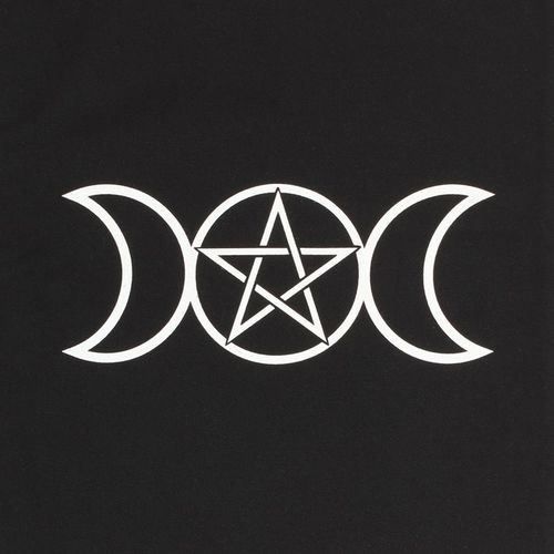 Triple Moon Polycotton Tote Bag 🇬🇧