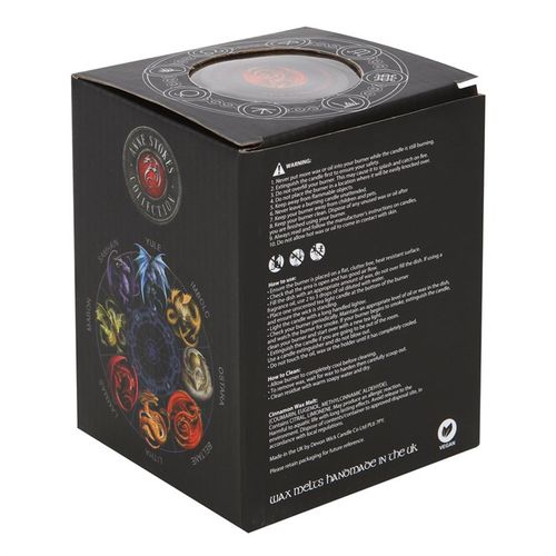 Beltane Wax Melt Burner Gift Set by Anne Stokes 🇬🇧