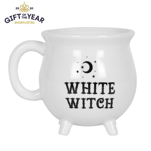 White Witch Cauldron Mug 🇬🇧