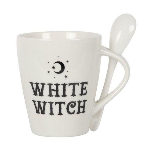 White Witch Mug and Spoon Set 🇬🇧