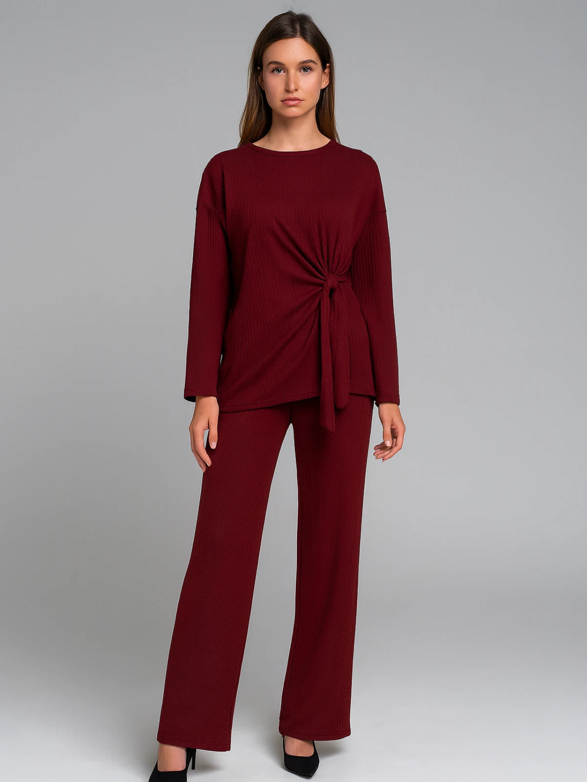 Ladies Long Sleeve Side Tie Set 🇬🇧